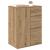Bufet cu sertar Stejar Artizanal 59 x 39 x 80 cm Lemn compozit GartenMobel Dekor