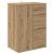Bufet cu sertar Stejar Artizanal 59 x 39 x 80 cm Lemn compozit GartenMobel Dekor