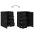 Bufet cu sertar Stejar Negru 59 x 39 x 80 cm Lemn compozit GartenMobel Dekor