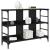 Bufet Stejar Negru 102 x 32 x 73,5 cm GartenMobel Dekor