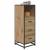 Set de mobilier pentru baie Stejar Artizanal 35 x 37,5 x 100 cm GartenMobel Dekor