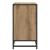 Dulap de Baie Stejar Artizanal 65 x 33 x 60 cm Lemn compozit GartenMobel Dekor