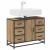 Dulap de Baie Stejar Artizanal 80 x 33 x 60 cm Lemn compozit GartenMobel Dekor