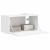 Dulap TV de perete Alb 60 x 31 x 29,5 cm Lemn compozit GartenMobel Dekor