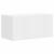 Dulap TV de perete Alb 60 x 31 x 29,5 cm Lemn compozit GartenMobel Dekor