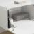 Dulap TV de perete Alb Lucios 60 x 31 x 29,5 cm Lemn compozit GartenMobel Dekor