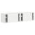 Dulap TV de perete Pe perete 2 pcs Alb Lucios 60 x 31 x 29,5 cm GartenMobel Dekor