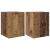 Dulap TV de perete Pe perete 2 pcs Lemn Vechi 30 x 31 x 40 cm GartenMobel Dekor