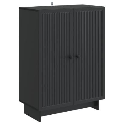 Bufet Negru 66 x 34,5 x 90 cm Lemn prelucrat GartenMobel Dekor