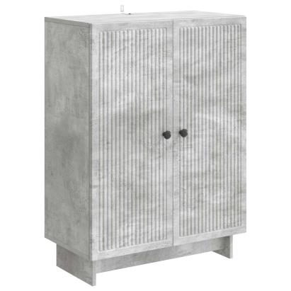 Bufet Gri Beton 66 x 34,5 x 90 cm Lemn prelucrat GartenMobel Dekor