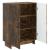 Bufet Stejar fumuriu 66 x 34,5 x 90 cm Lemn prelucrat GartenMobel Dekor