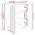 Bufet Sonoma gri 66 x 34,5 x 90 cm Lemn prelucrat GartenMobel Dekor