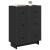 Dulap cu sertare Negru 66 x 34,5 x 90 cm Lemn prelucrat GartenMobel Dekor