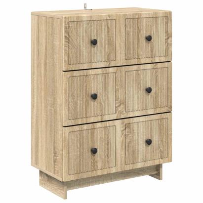 Dulap cu sertare Stejar Sonoma 66 x 34,5 x 90 cm Lemn prelucrat GartenMobel Dekor