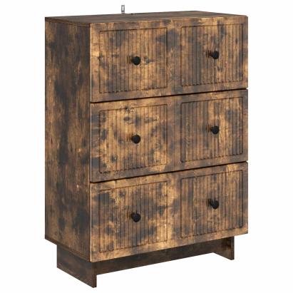Dulap cu sertare Stejar fumuriu 66 x 34,5 x 90 cm GartenMobel Dekor