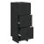 Dulap cu sertare Negru 33 x 34,5 x 90 cm Lemn prelucrat GartenMobel Dekor