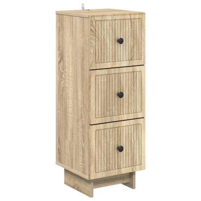 Dulap cu sertare Stejar Sonoma 33 x 34,5 x 90 cm Lemn prelucrat GartenMobel Dekor