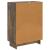 Bufet cu sertar Stejar fumuriu 66 x 34,5 x 90 cm Lemn prelucrat GartenMobel Dekor