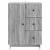 Bufet cu sertar Sonoma gri 66 x 34,5 x 90 cm Lemn prelucrat GartenMobel Dekor