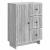 Bufet cu sertar Sonoma gri 66 x 34,5 x 90 cm Lemn prelucrat GartenMobel Dekor