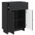 Bufet cu sertar Negru 66 x 34,5 x 90 cm Lemn prelucrat GartenMobel Dekor