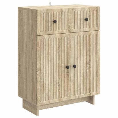 Bufet cu sertar Stejar Sonoma 66 x 34,5 x 90 cm Lemn prelucrat GartenMobel Dekor