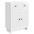 Bufet Alb foarte lucios 66 x 34,5 x 90 cm Lemn prelucrat GartenMobel Dekor