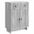 Bufet cu sertar Sonoma gri 66 x 34,5 x 90 cm Lemn prelucrat GartenMobel Dekor