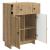 Bufet Stejar Artizanal 66 x 34,5 x 90 cm Lemn prelucrat GartenMobel Dekor
