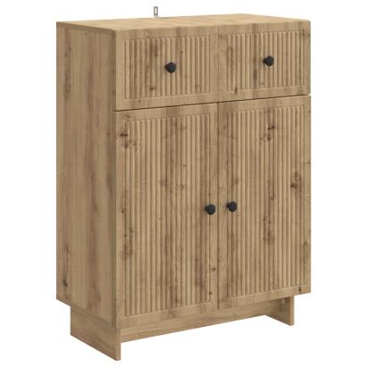 Bufet Stejar Artizanal 66 x 34,5 x 90 cm Lemn prelucrat GartenMobel Dekor