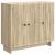 Bufet Stejar Sonoma 89 x 34,5 x 80 cm Lemn prelucrat GartenMobel Dekor
