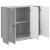Bufet Sonoma gri 89 x 34,5 x 80 cm Lemn prelucrat GartenMobel Dekor
