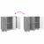 Bufet Sonoma gri 89 x 34,5 x 80 cm Lemn prelucrat GartenMobel Dekor