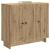 Bufet Stejar Artizanal 89 x 34,5 x 80 cm Lemn prelucrat GartenMobel Dekor