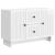 Bufet Alb foarte lucios 89 x 34,5 x 60 cm Lemn prelucrat GartenMobel Dekor