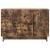 Bufet cu sertar Stejar fumuriu 89 x 34,5 x 60 cm Lemn prelucrat GartenMobel Dekor