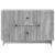 Bufet cu sertar Sonoma gri 89 x 34,5 x 60 cm Lemn prelucrat GartenMobel Dekor