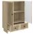 Bufet Stejar Sonoma 66 x 34,5 x 95 cm Lemn prelucrat GartenMobel Dekor
