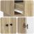 Bufet Stejar Sonoma 66 x 34,5 x 95 cm Lemn prelucrat GartenMobel Dekor