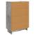 Bufet Gri Beton 66 x 34,5 x 95 cm Lemn prelucrat GartenMobel Dekor