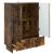 Bufet Stejar Afumat 66 x 34,5 x 95 cm Lemn prelucrat GartenMobel Dekor