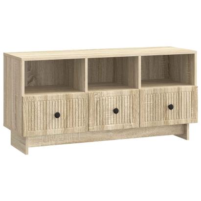 Cabinet TV Stejar Sonoma 102 x 34,5 x 50 cm Lemn prelucrat GartenMobel Dekor