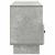 Cabinet TV Gri Beton 102 x 34,5 x 50 cm Lemn prelucrat GartenMobel Dekor