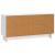 Cabinet TV Alb foarte lucios 102 x 34,5 x 50 cm Lemn prelucrat GartenMobel Dekor