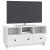 Cabinet TV Alb foarte lucios 102 x 34,5 x 50 cm Lemn prelucrat GartenMobel Dekor