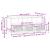Cabinet TV Stejar fumuriu 102 x 34,5 x 50 cm Lemn prelucrat GartenMobel Dekor