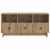 Cabinet TV Stejar Artizanal 102 x 34,5 x 50 cm Lemn prelucrat GartenMobel Dekor