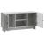 Cabinet TV Gri din beton 102 x 34,5 x 50 cm Lemn compozit GartenMobel Dekor