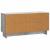 Cabinet TV Gri din beton 102 x 34,5 x 50 cm Lemn compozit GartenMobel Dekor