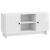 Cabinet TV Alb lucios 102 x 34,5 x 50 cm Lemn compozit GartenMobel Dekor